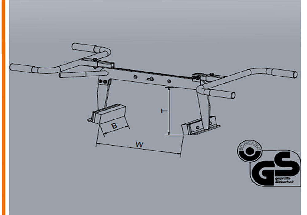 KERB LIFTER MANUAL ONLY 0-600MM SWL 200KGS 1505.1