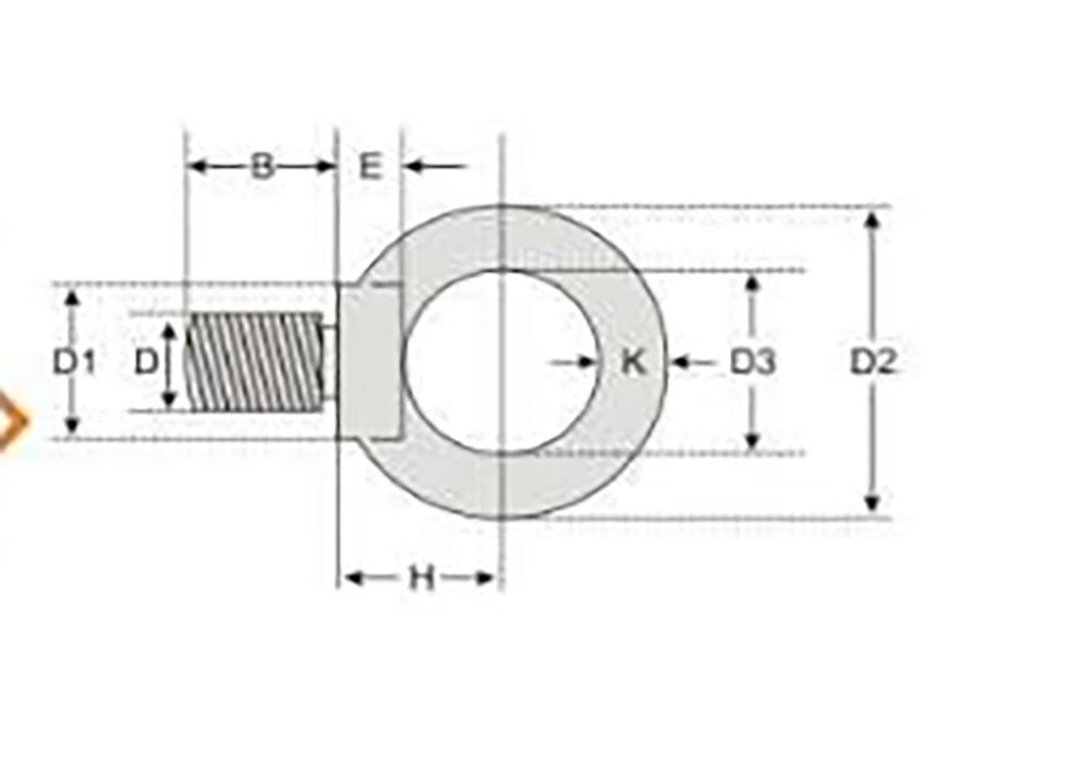 Eye Bolt Din 580