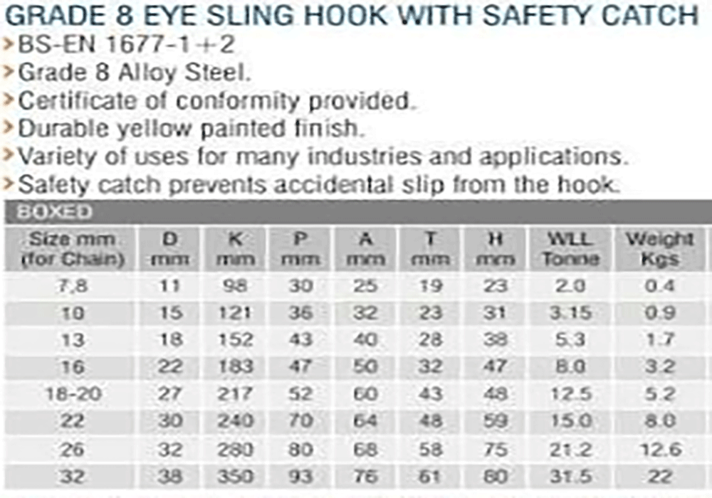 Eye Latch Hook (Green) G10