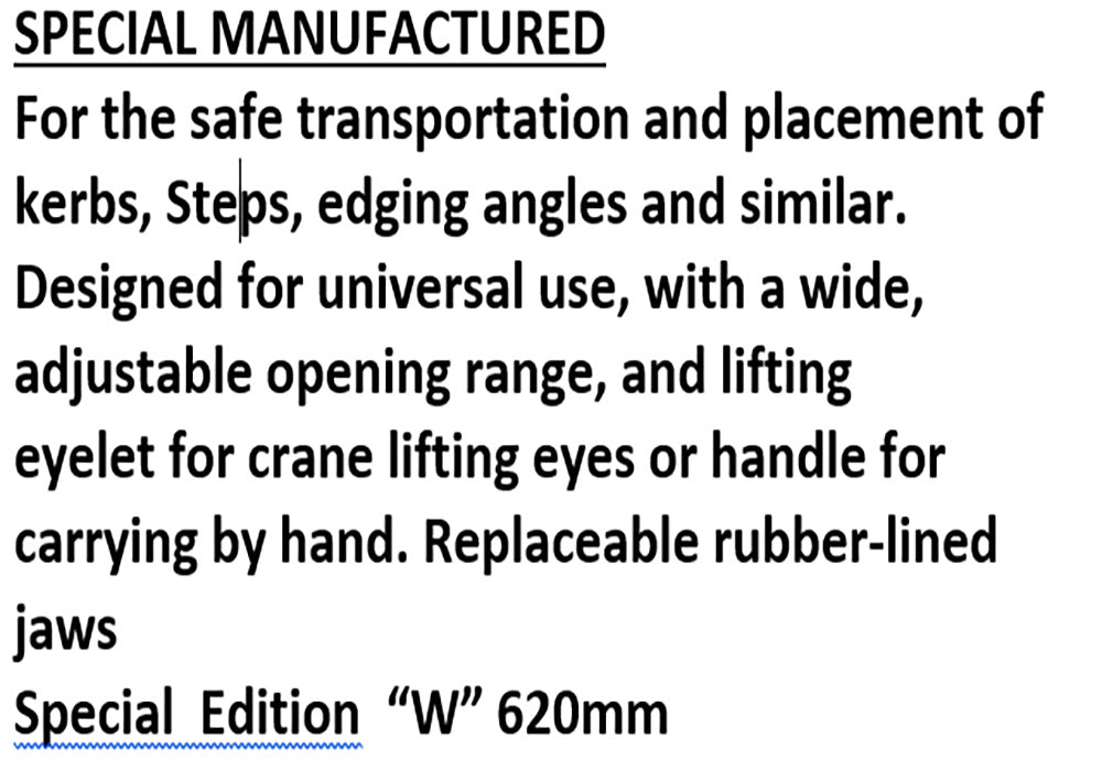 Man Hole Cover Lifter/ Kerb Lifter 50-620mm SWL 200 Kgs