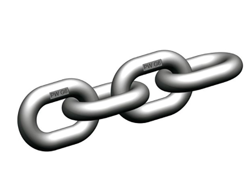 13MM STAINLESS CHAIN SWL 4.25T PEWAG WOX 13-6