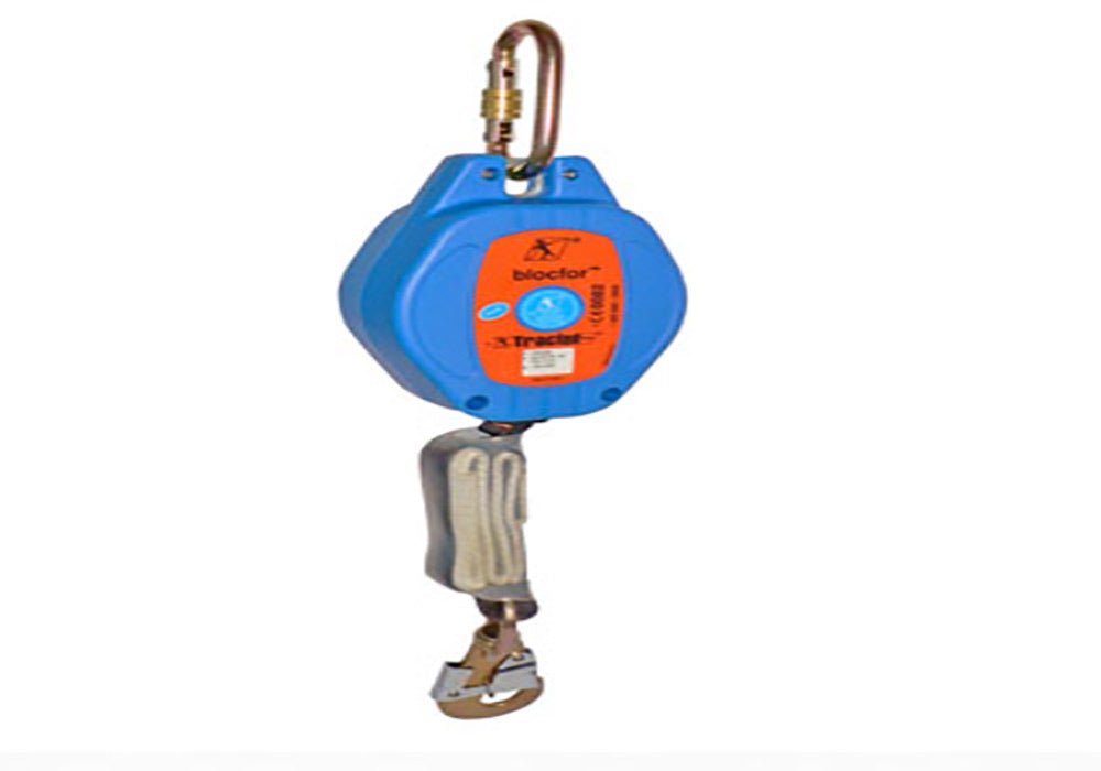 RETRACTABLE LANYARD FALL ARREST 5M BLOCFOR 5 ESD - 150KG - BELT