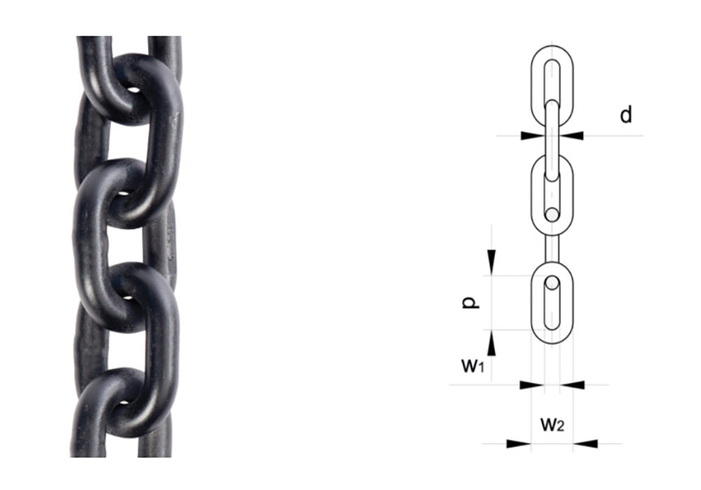 GRADE 8 LIFTING CHAIN TO EN818-2