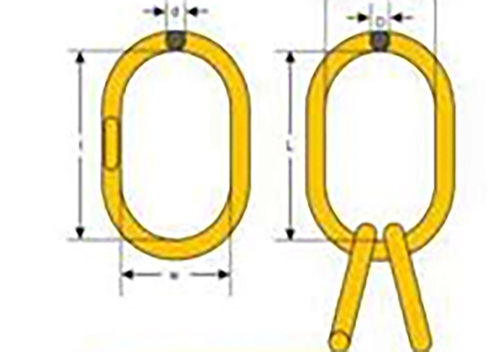 Quad Master Link Assembly Grade 8