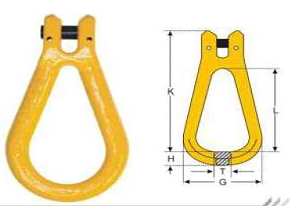 CLEVIS EGG LINK REEVABLE G8