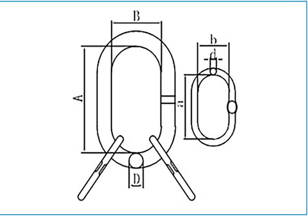 QUAD MASTERLINK G10 BLUE