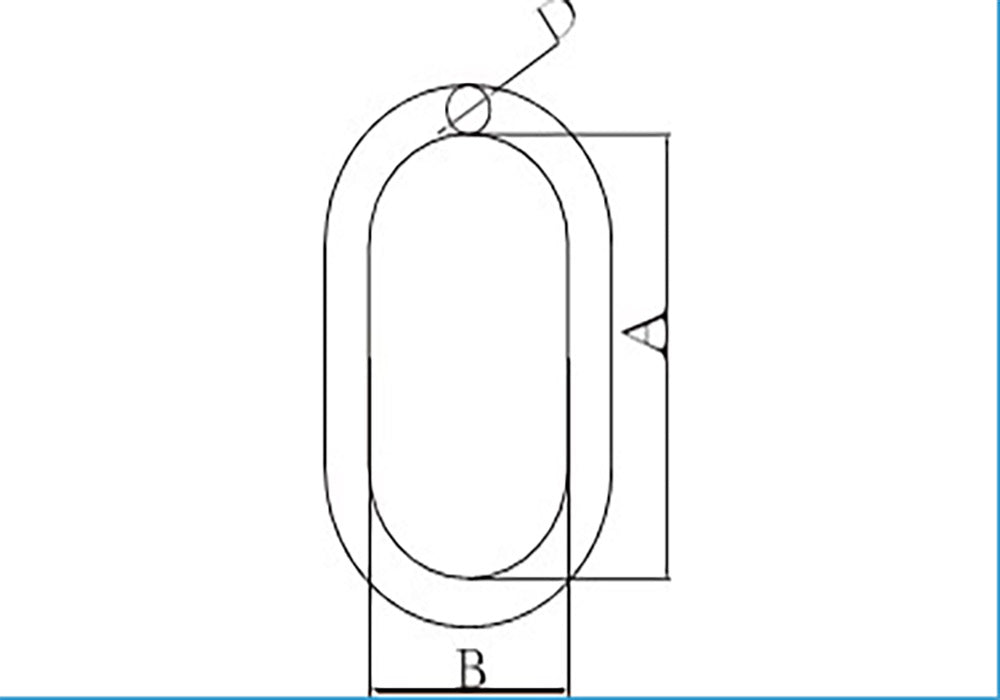 Grade 8 Single Master Link Colour Red