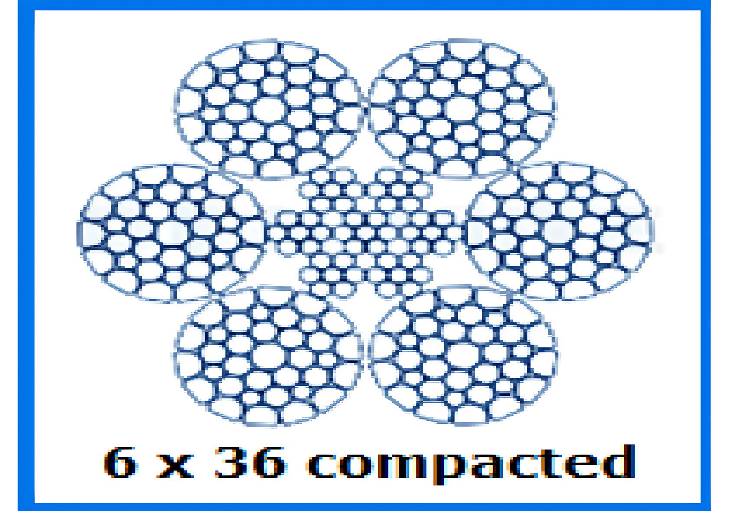 19MM 6X36 COMPACTED GALV 2160N/MM2