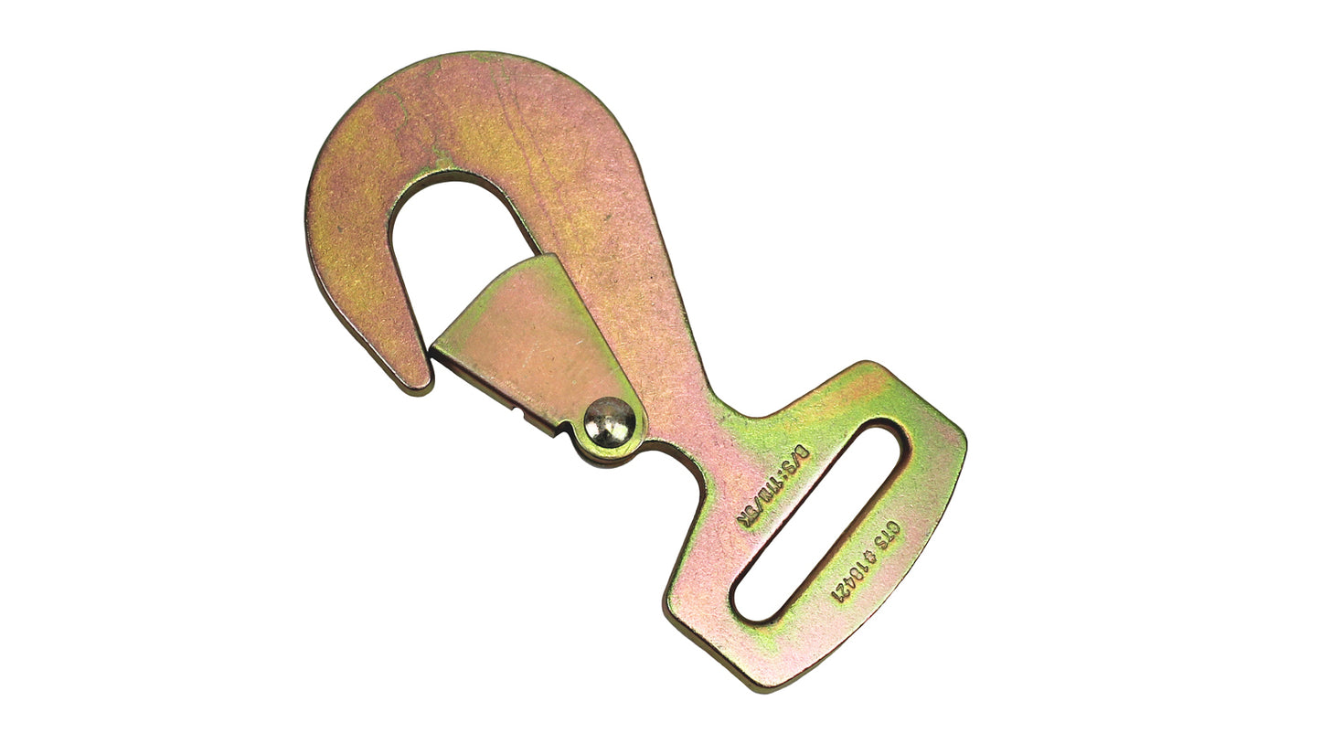50MM X 5 TON FLAT SNAP HOOK LASHING