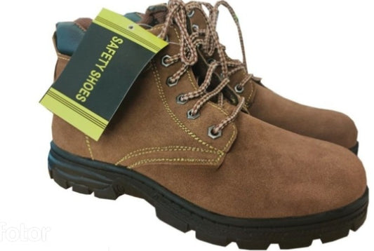 Safety Boots Brown