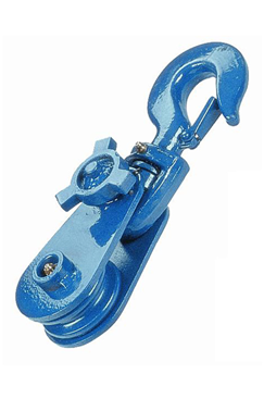 Snatch Block With Safety Hook