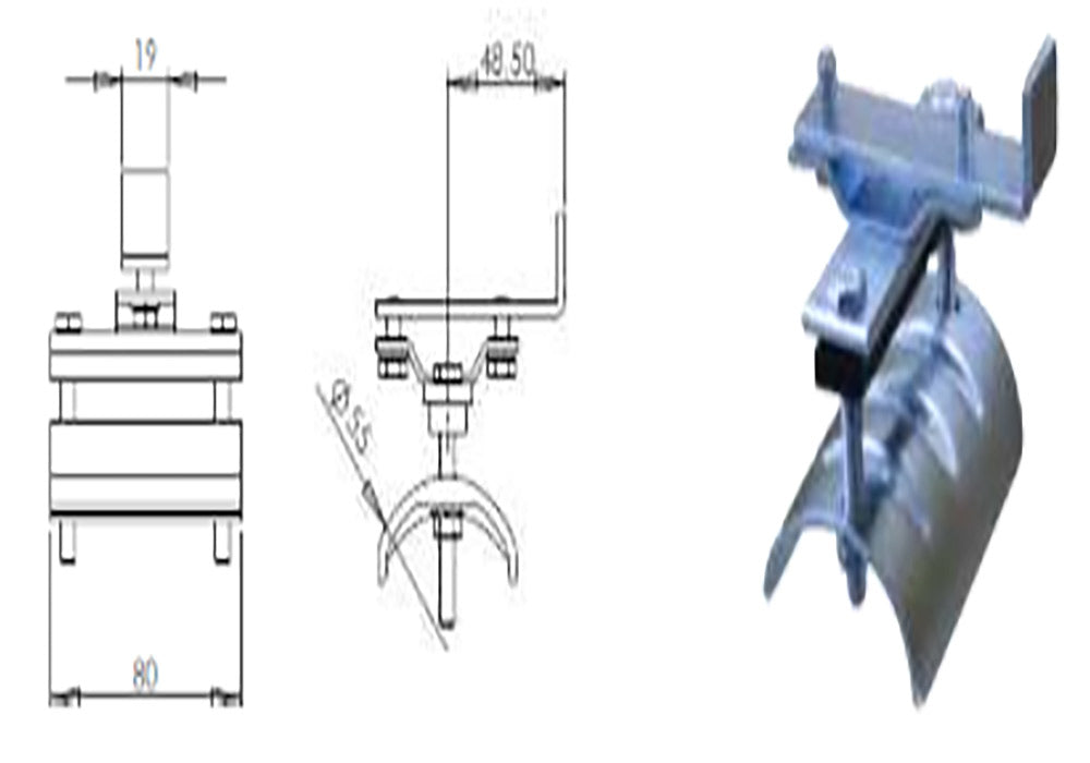 END CLAMP FOR FESTOON CABLE 23331-C-2 IGA