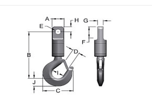 Swivel Large Bearing Hook