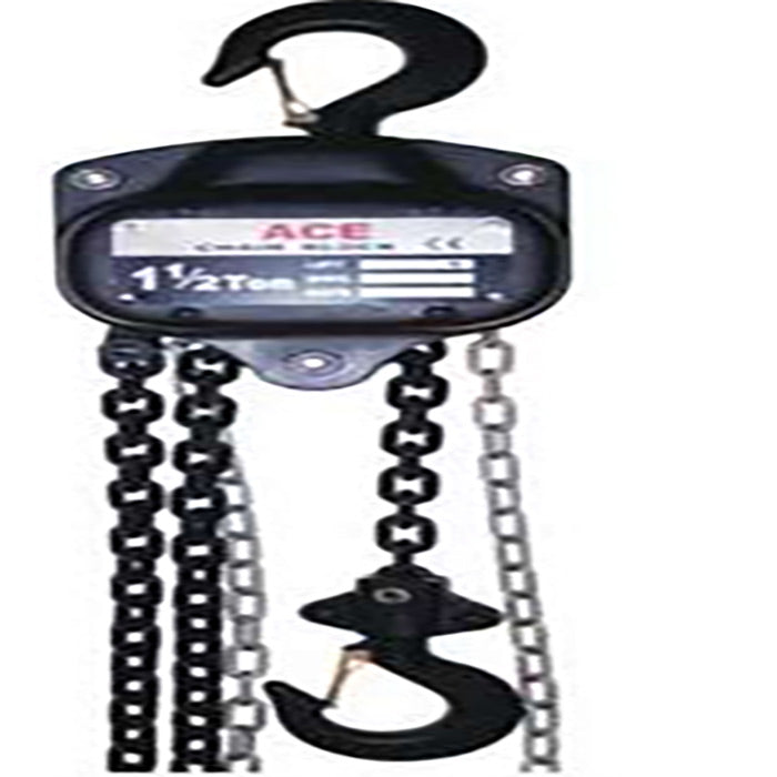 2 TONNE X 3 MTR CHAIN BLOCK ACE – C & C Lifting Ltd