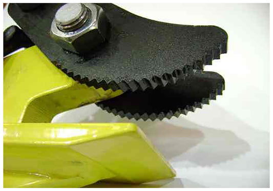Horizontal Plate Clamp with Serrated Teeth