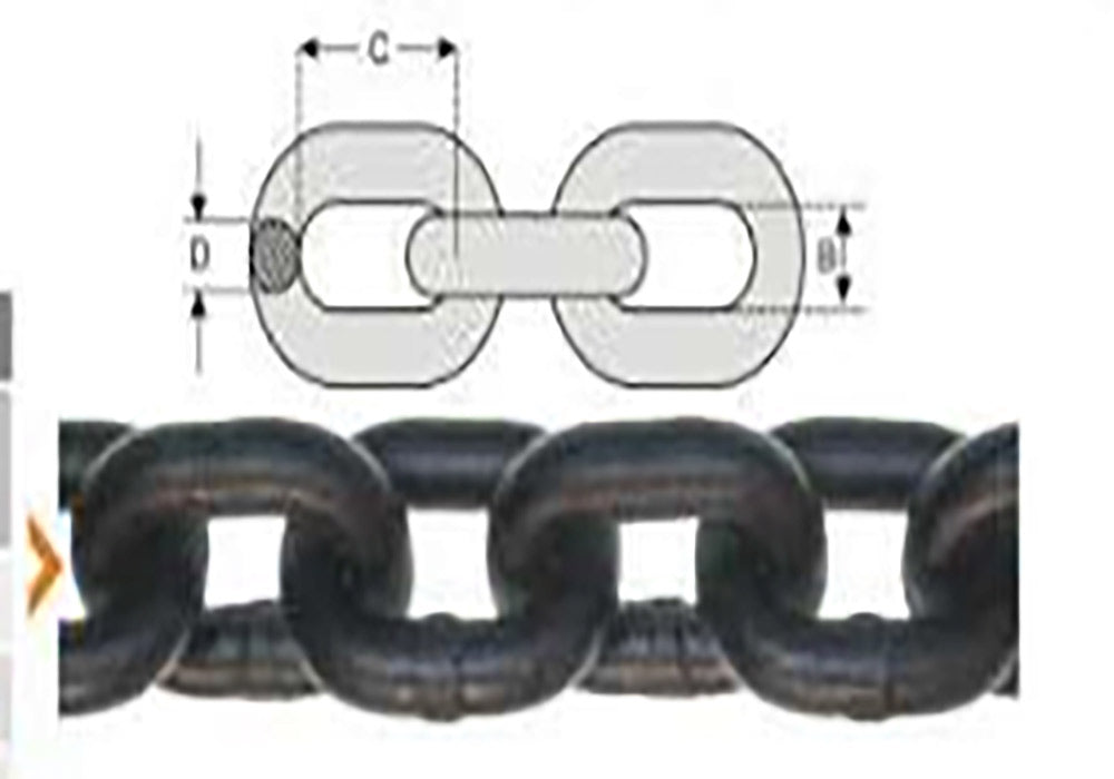 Short Link Chain Galvanised/ Self Colour (Mild Steel) – C & C Lifting Ltd