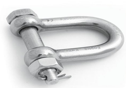 Stainless Steel Safety Pin Dee Shackle Tested